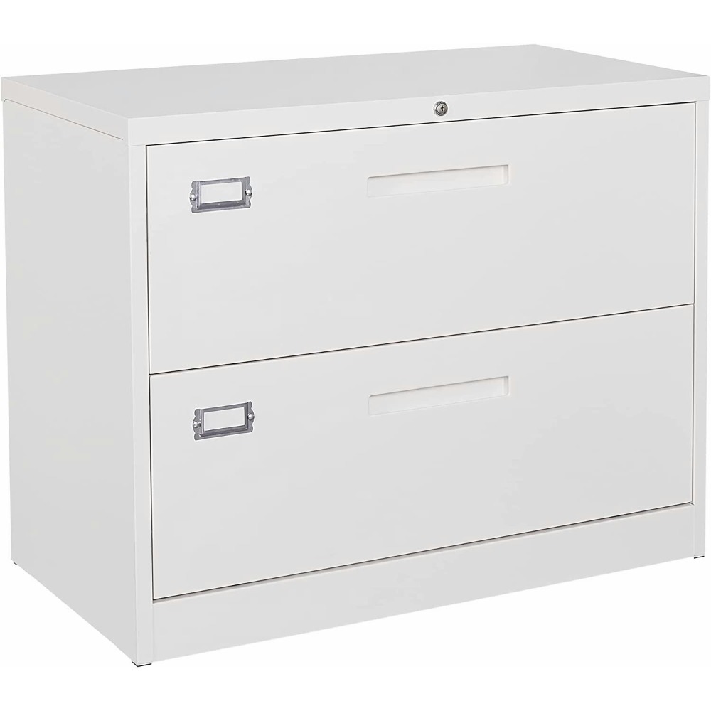 File Cabinet Lateral - Metal Lateral Filing Cabinet with 2
