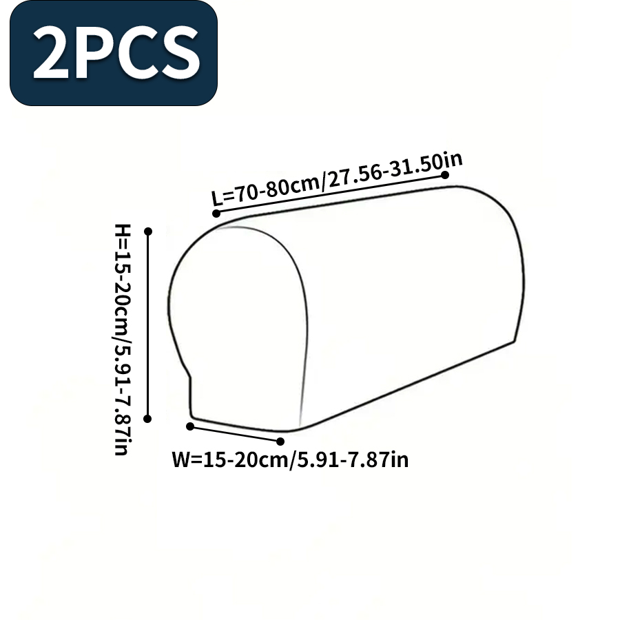 2pcs Armchair Cover Anti-slip  - مراجعة Office Furniture Dimensions وسعره