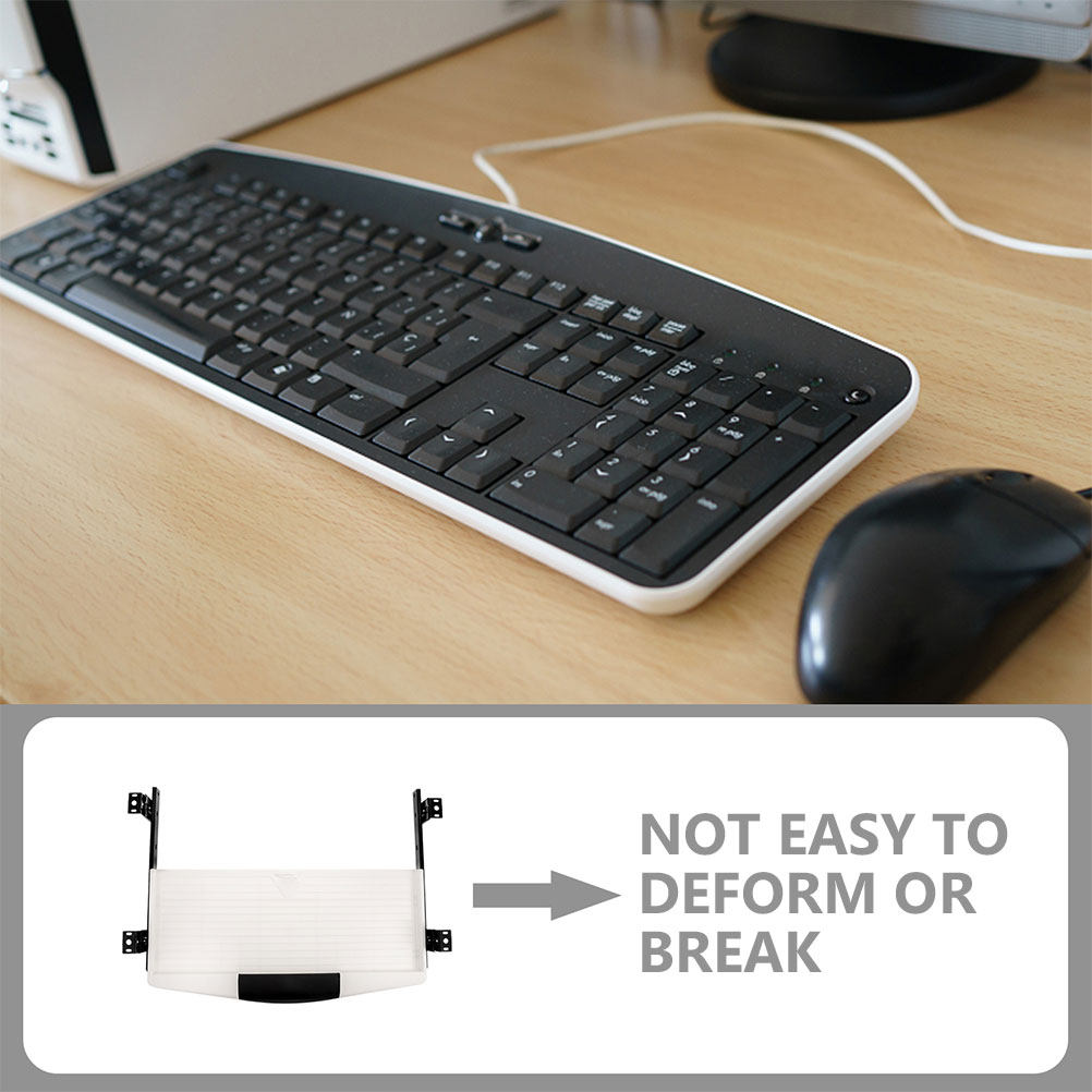 1Set Keyboard Tray Under Desk  - مراجعة Keyboard Drawer Under وسعره