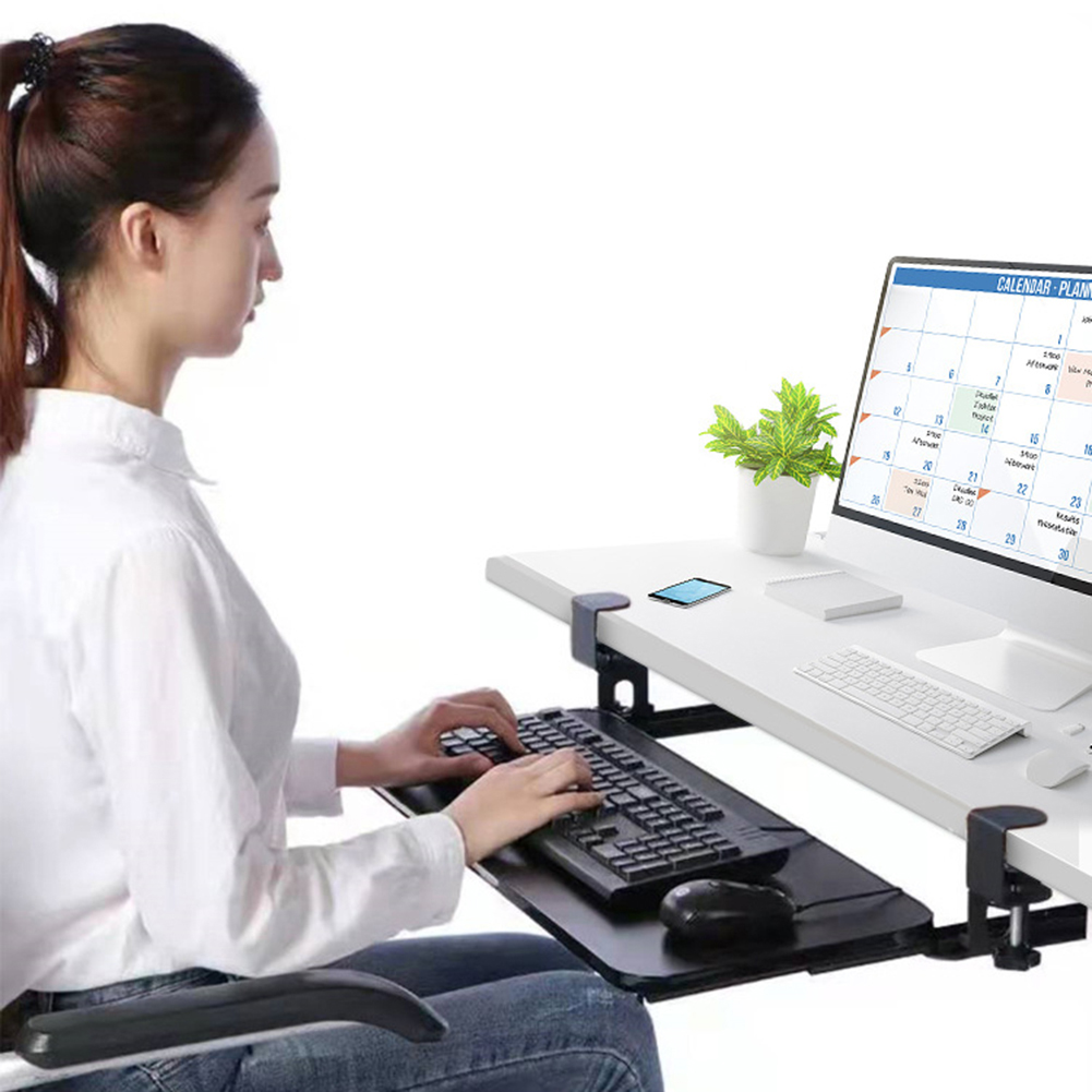Slide Out Computer Keyboard Dr - مراجعة Keyboard Drawer Under وسعره