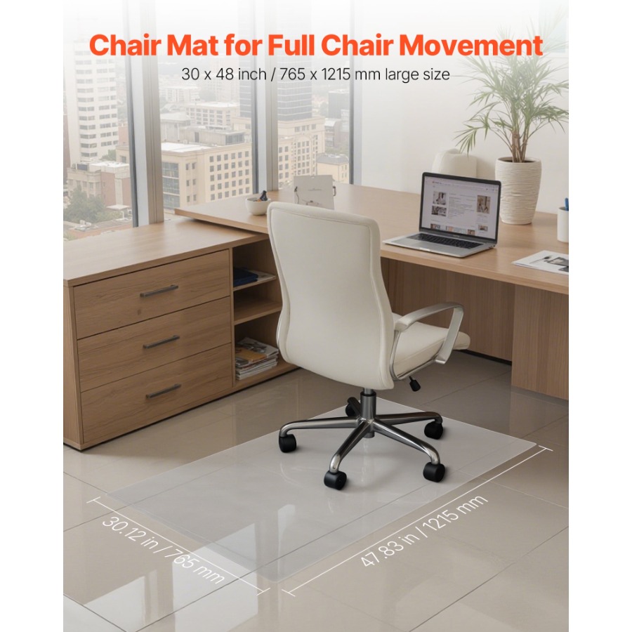Transparent Office Chair Mat 3 - مراجعة Chair Mat Hard Floor وسعره