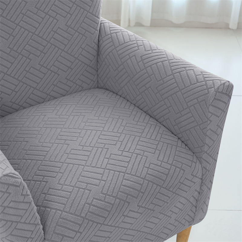 1PC Tub Bar Sofa Cover Jacquar - مراجعة Office Furniture Dimensions وسعره