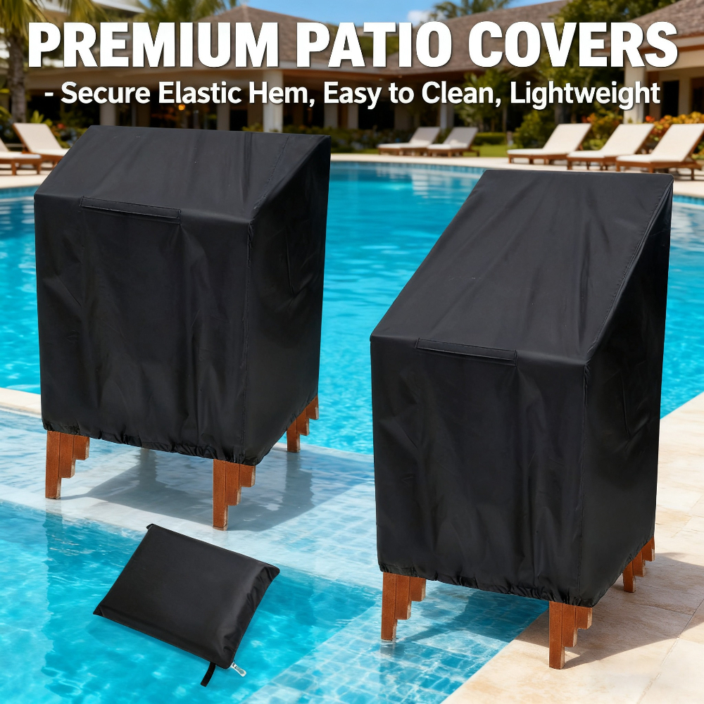 Garden Chair Covers, Waterproo - مراجعة Office Furniture Dimensions وسعره