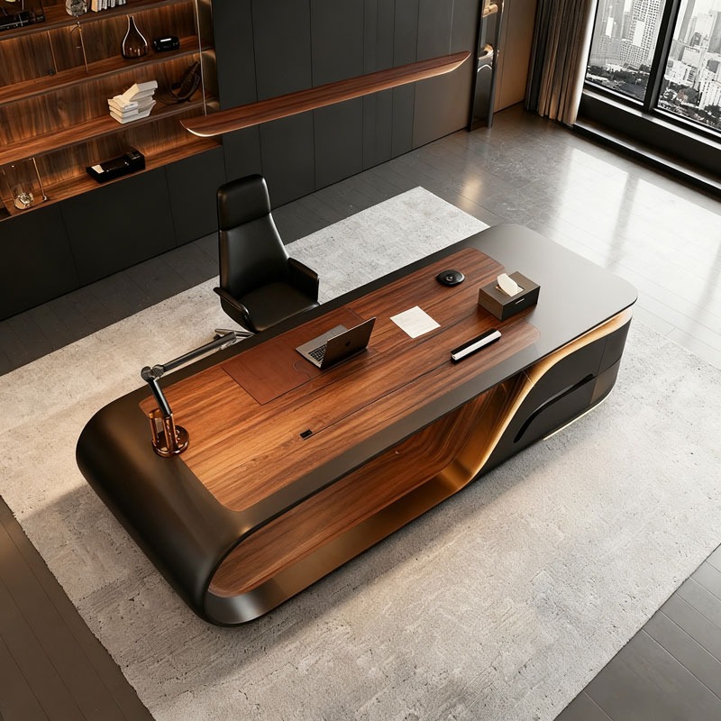 Luxury Modern L-Shaped Executi - مراجعة Office Furniture Manufacturers وسعره