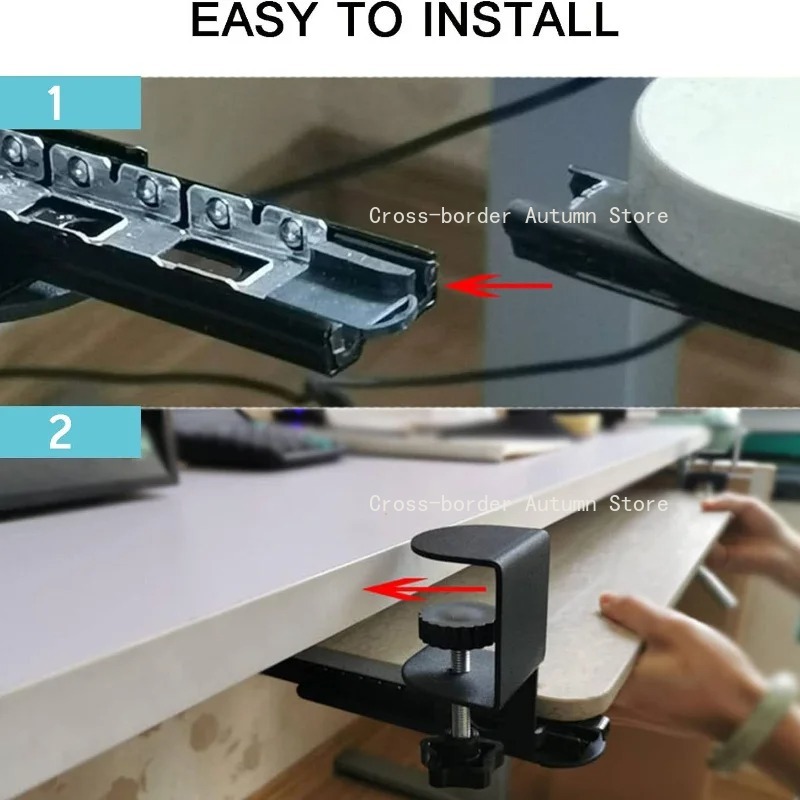 1PC Clamp Keyboard Tray Ergono - مراجعة Keyboard Drawer Under وسعره