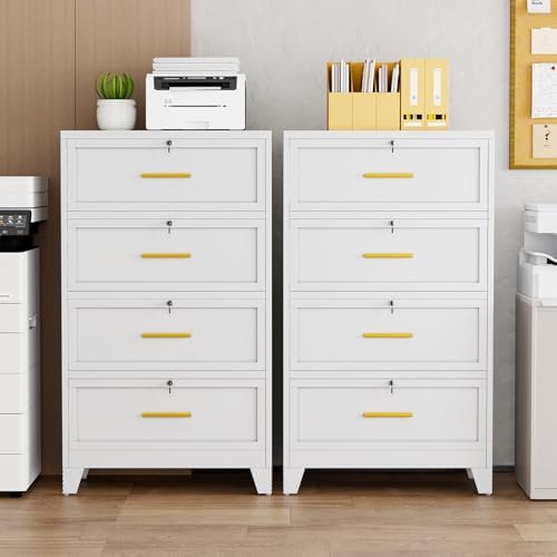 4 Drawer File Cabinet with Loc - مراجعة File Cabinet Lateral وسعره