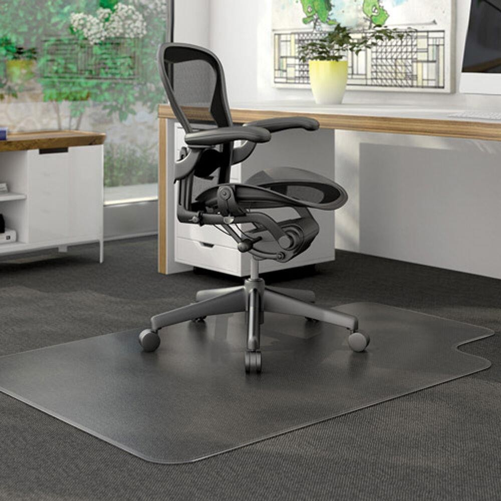 PVC Matte Desk Office Chair Fl - مراجعة Chair Mat Hard Floor وسعره