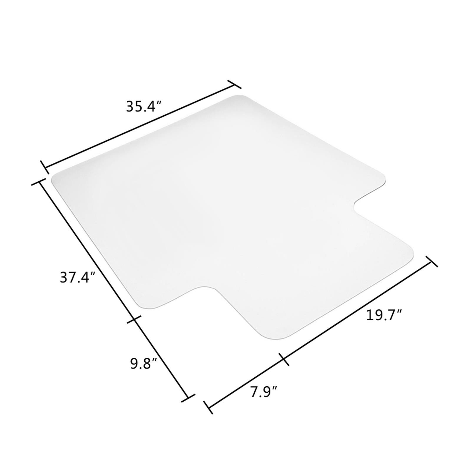PVC Matte Desk Office Chair Fl - مراجعة Chair Mat Hard Floor وسعره
