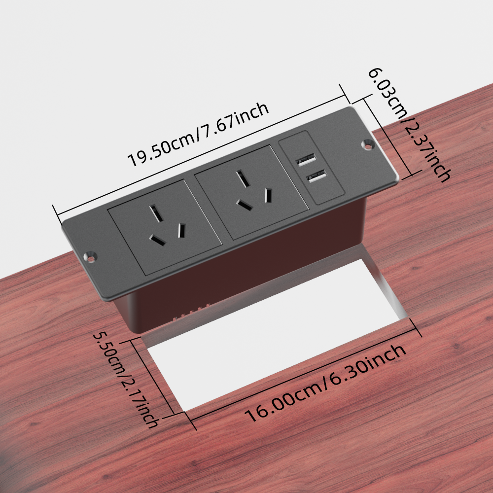 Au 1500W Recessed Power Strip  - مراجعة Office Furniture Manufacturers وسعره