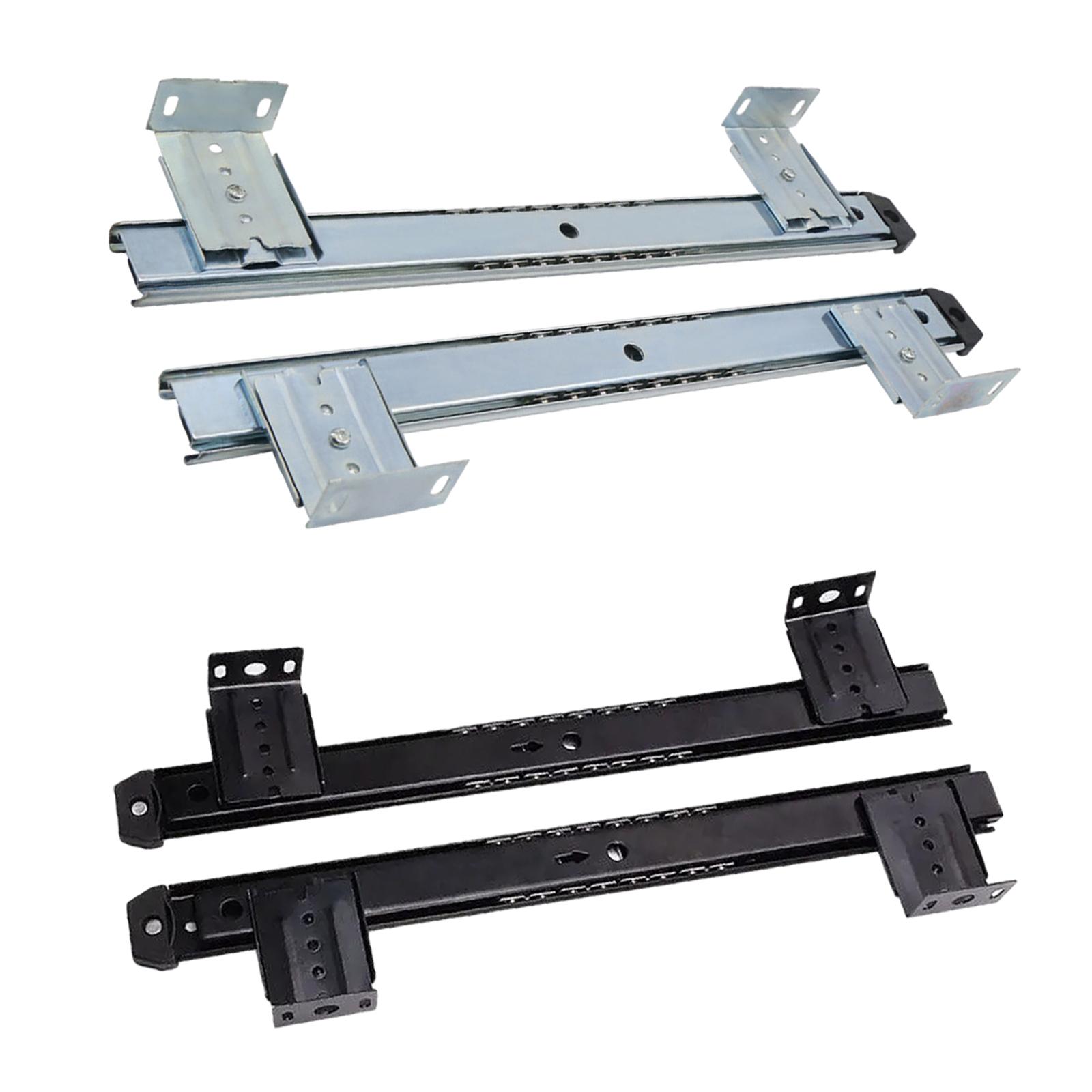 -Drawer Tray Slide Rail, Tray  - مراجعة Keyboard Drawer Under وسعره
