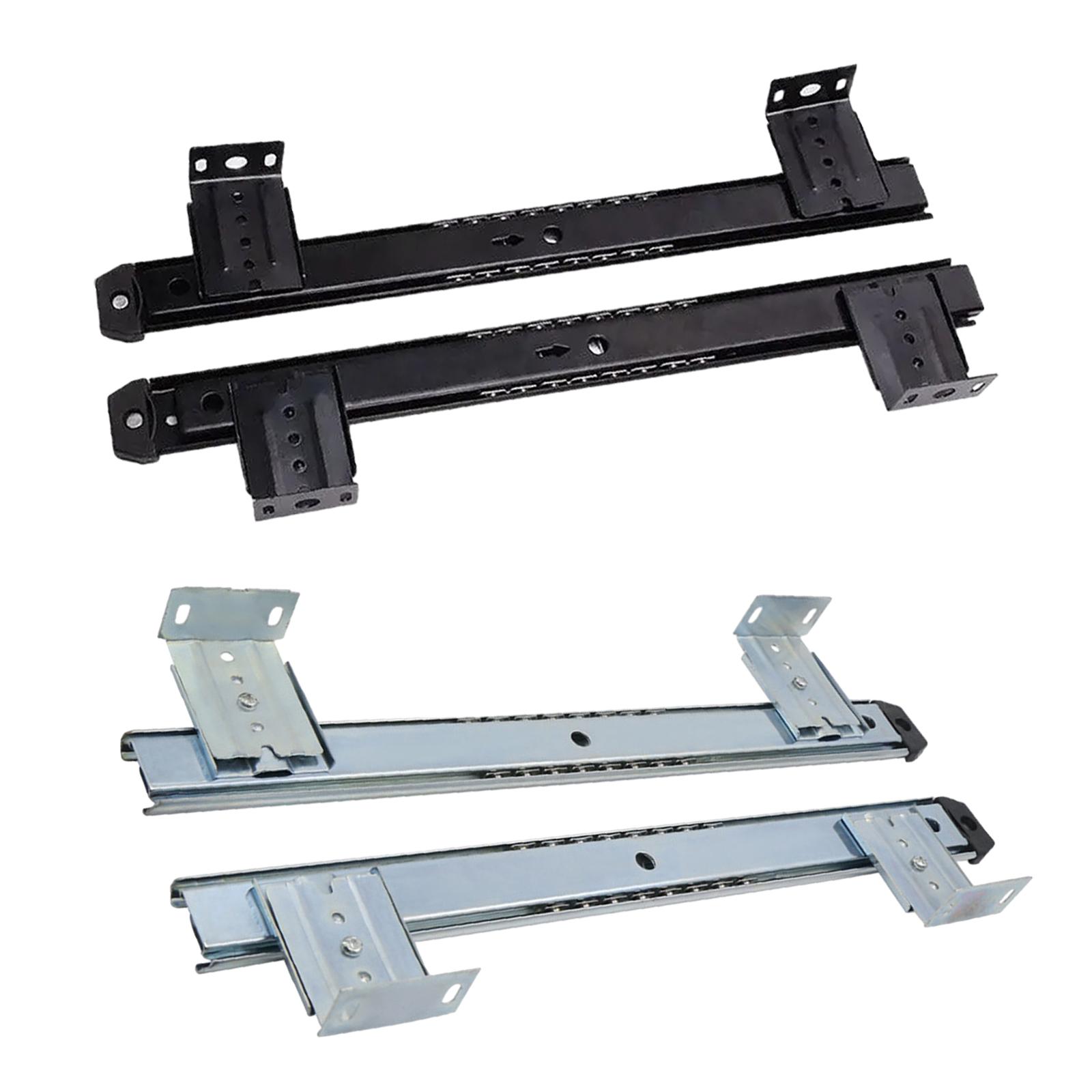 -Drawer Tray Slide Rail, Tray  - مراجعة Keyboard Drawer Under وسعره