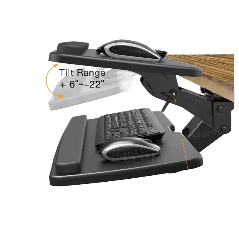 Under Desk Keyboard Tray Clip  - مراجعة Keyboard Drawer Under وسعره