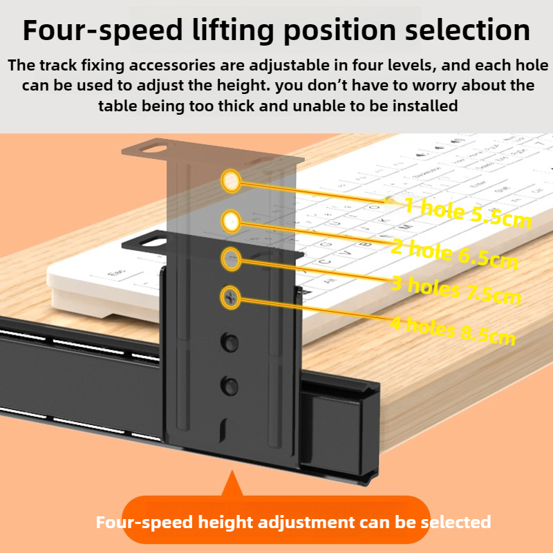 Under Desk Keyboard Tray Slide - مراجعة Keyboard Drawer Under وسعره