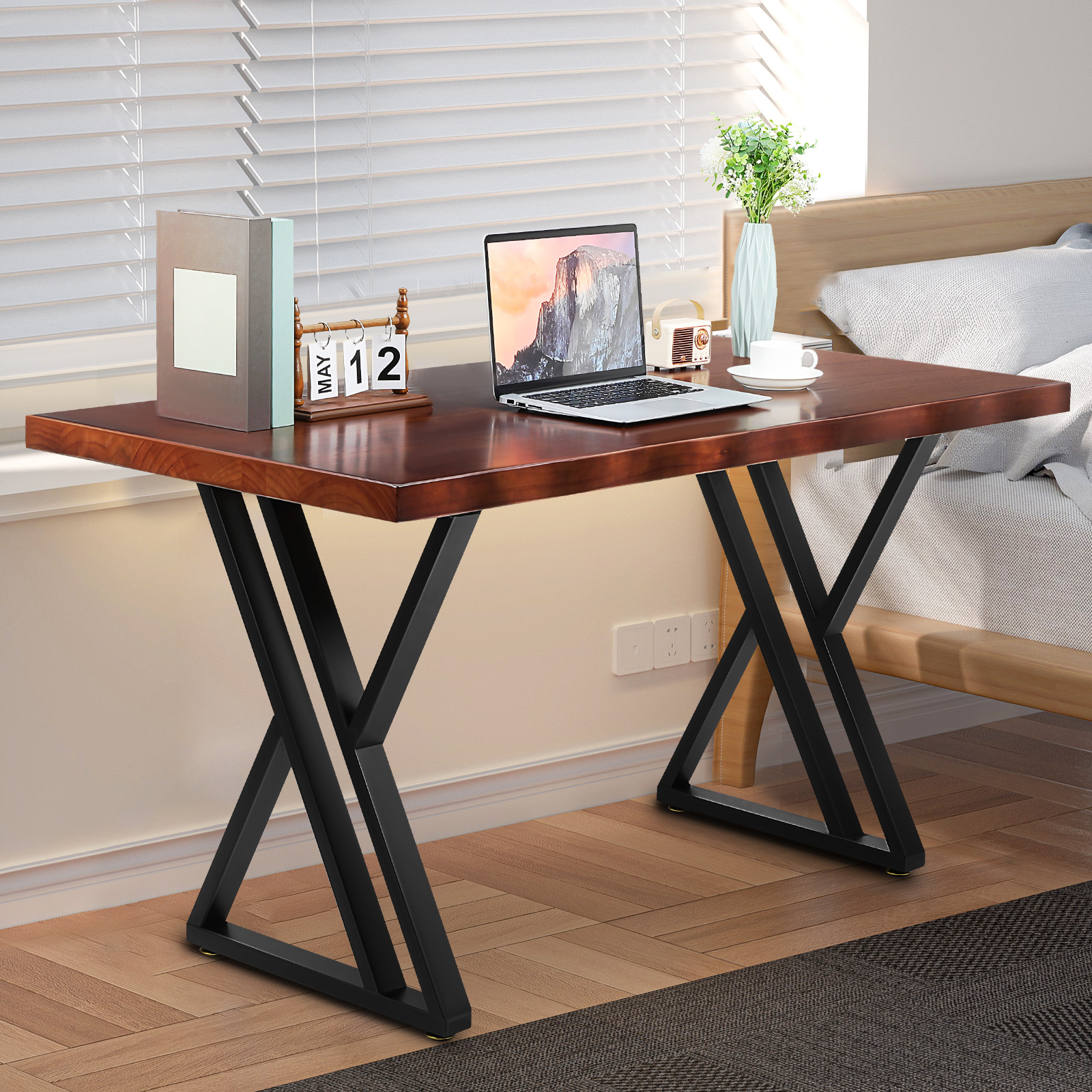 Heavy-Duty Solid Wood Computer - مراجعة Office Furniture Dimensions وسعره