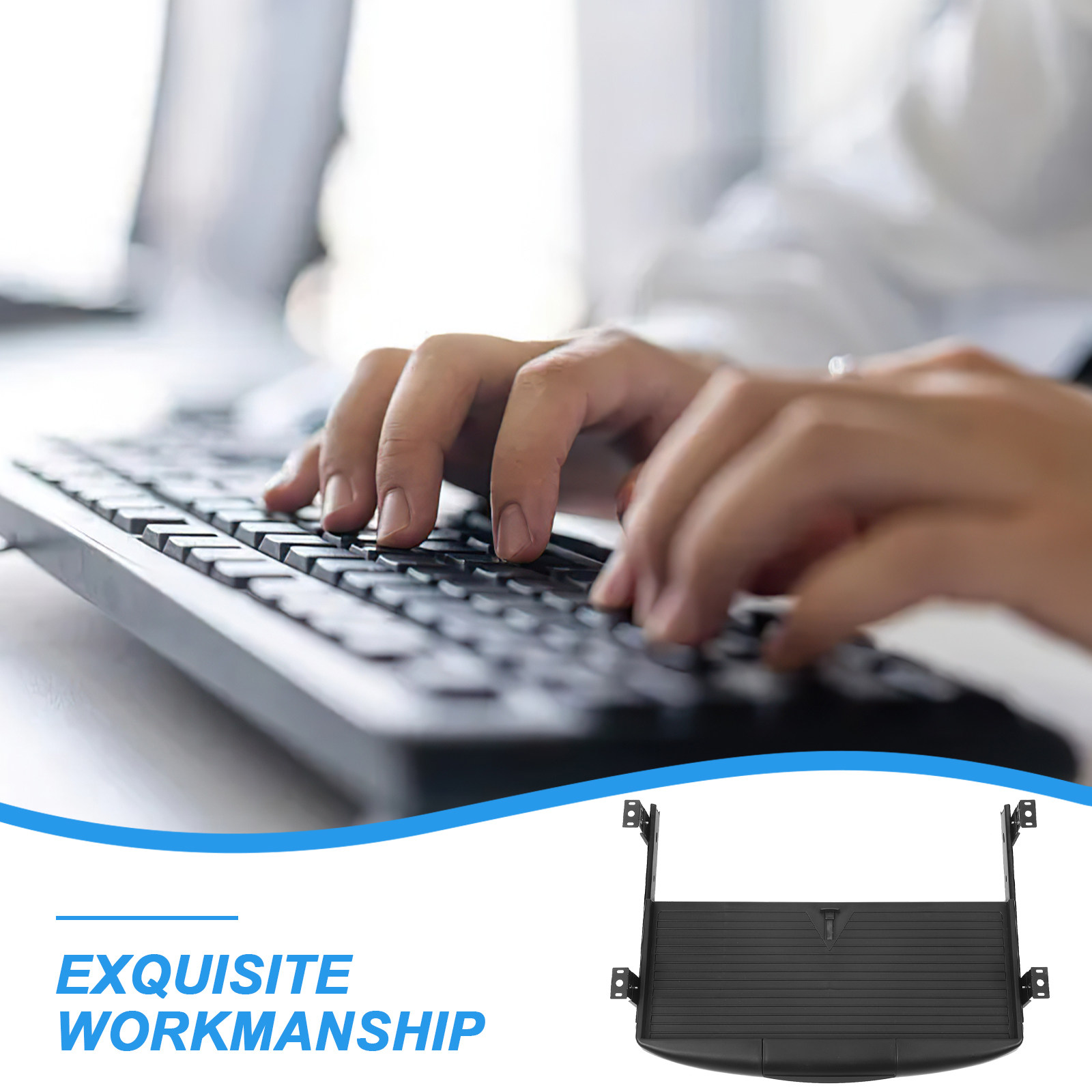 Keyboard Tray Double-Layer Und - مراجعة Keyboard Drawer Under وسعره