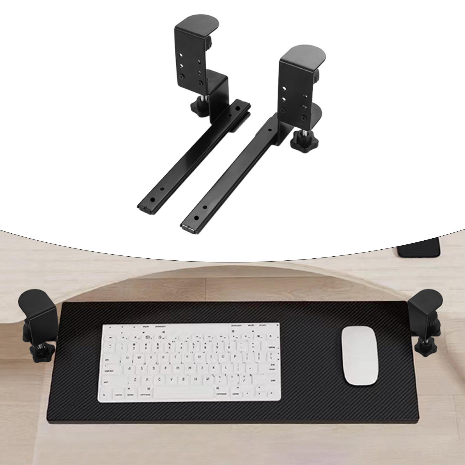 2 Pieces under Desk Keyboard T - مراجعة Keyboard Drawer Under وسعره