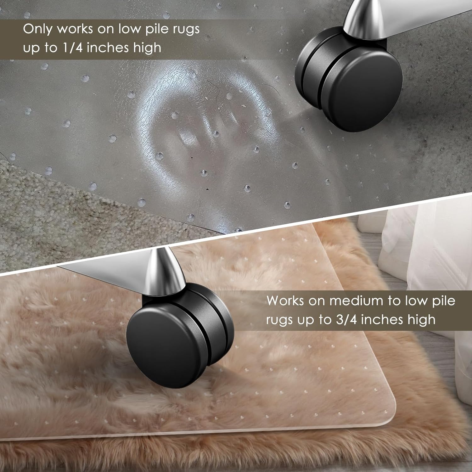 Heavy Duty Office Chair Mat fo - مراجعة Chair Mat Hard Floor وسعره