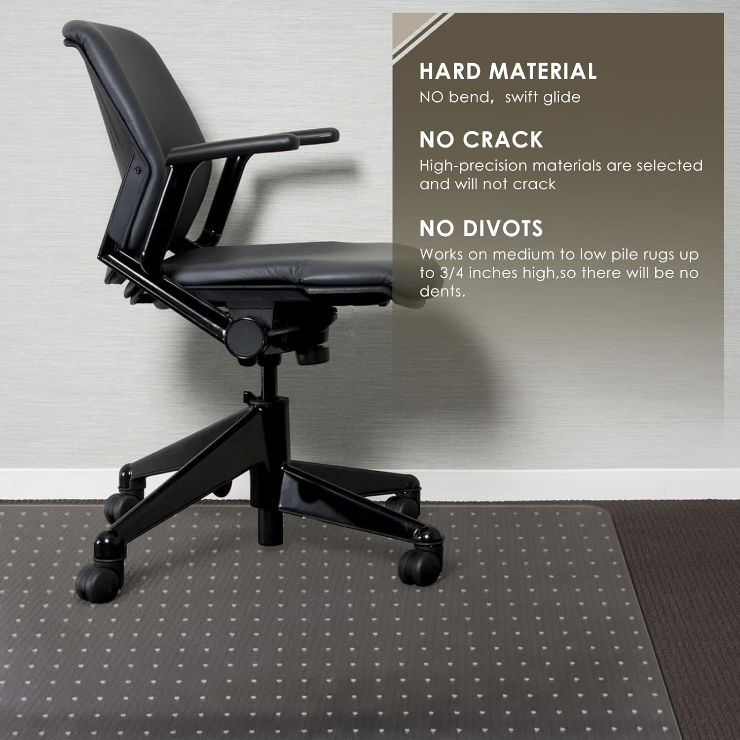 Heavy Duty Office Chair Mat fo - مراجعة Chair Mat Hard Floor وسعره