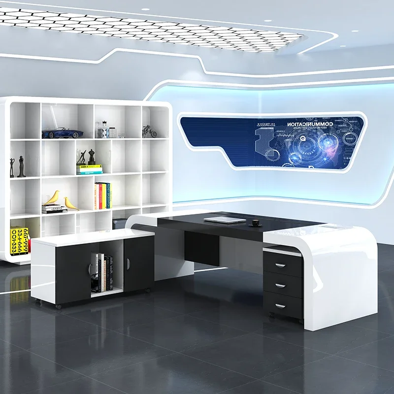 Office Desk Luxury Design Boss - مراجعة File Cabinet Lateral وسعره