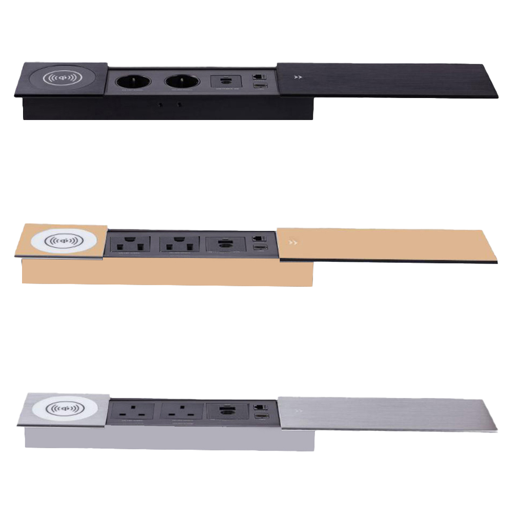 MANLEIKE Table Hidden Socket E - مراجعة Office Furniture Manufacturers وسعره