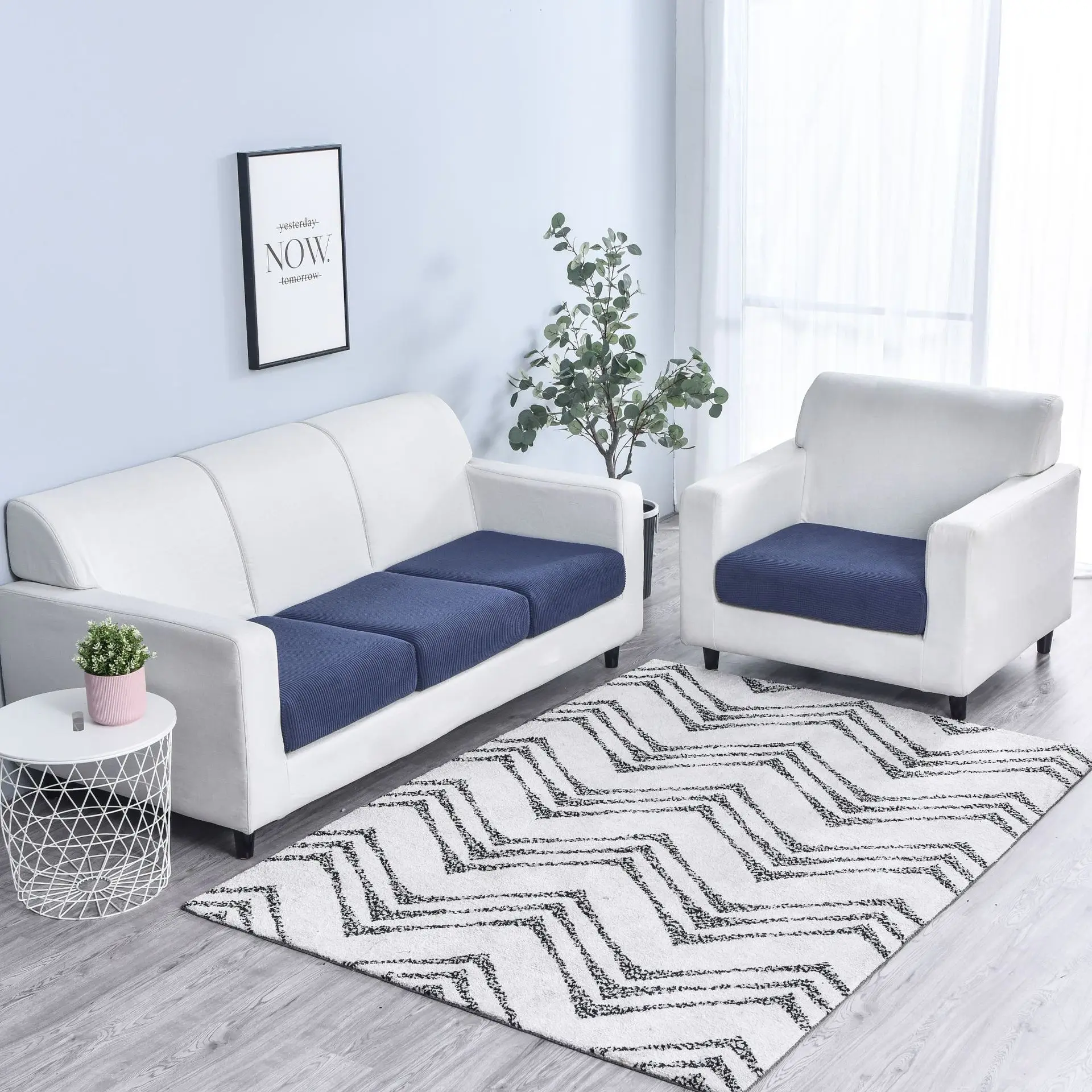 Jacquard Sofa Cushion Cover fo - مراجعة Office Furniture Dimensions وسعره