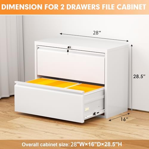 2 Drawer Lateral File Cabinet, - مراجعة File Cabinet Lateral وسعره