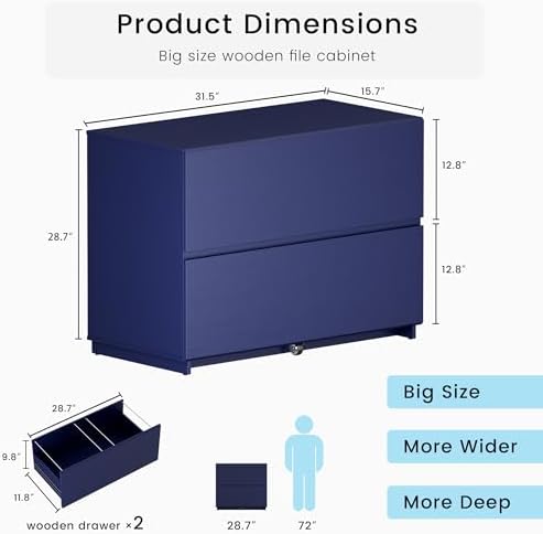 2 Drawer Lateral File Cabinet  - مراجعة File Cabinet Lateral وسعره