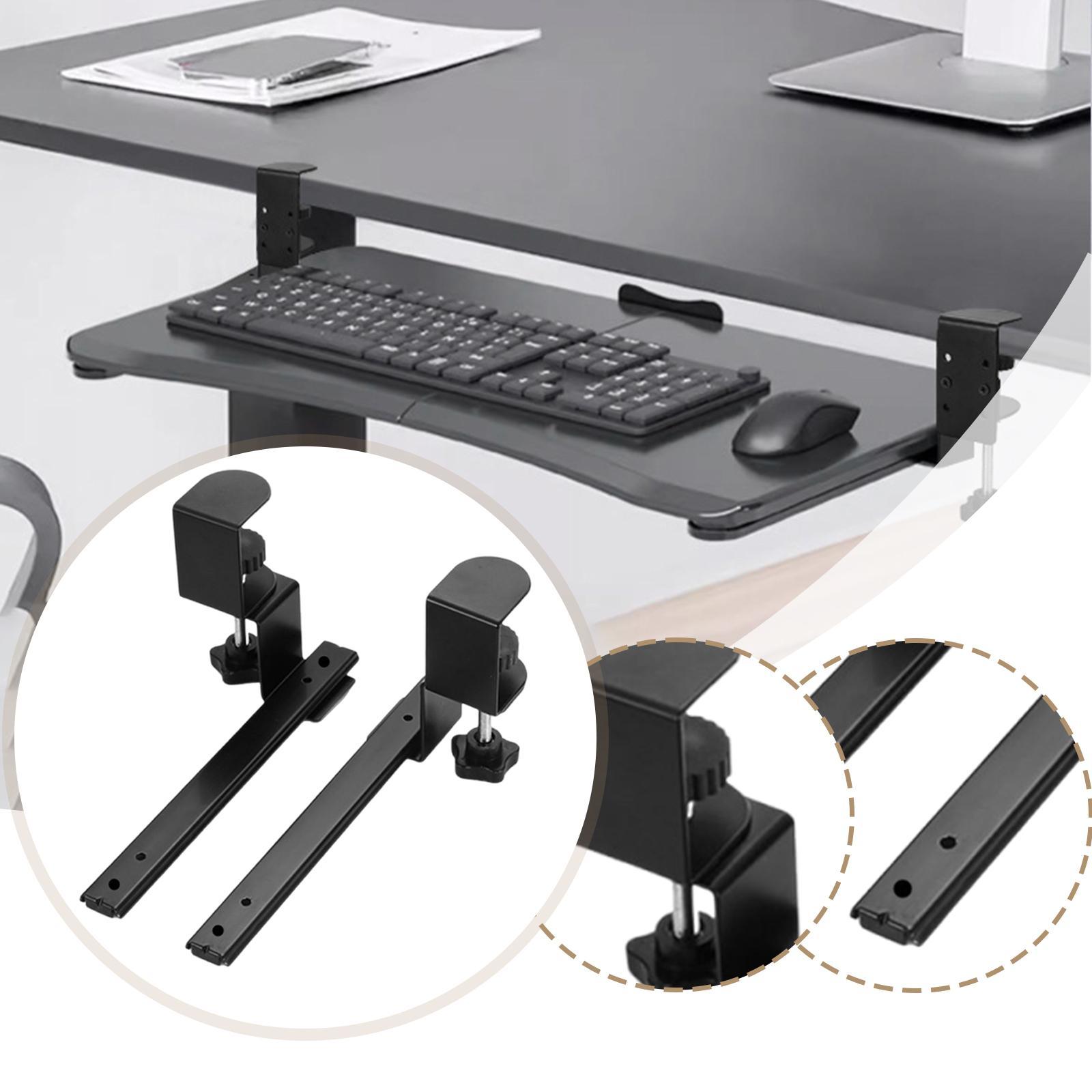 2 Pieces under Desk Keyboard T - مراجعة Keyboard Drawer Under وسعره