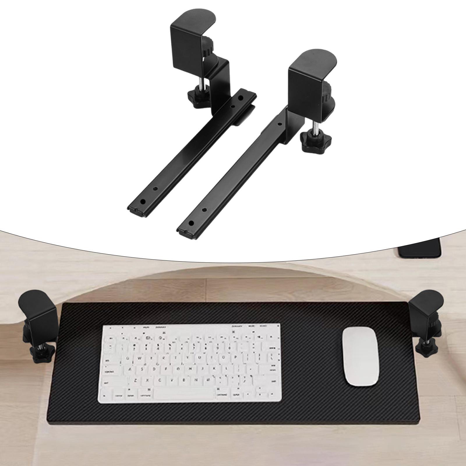 2 Pieces under Desk Keyboard T - مراجعة Keyboard Drawer Under وسعره