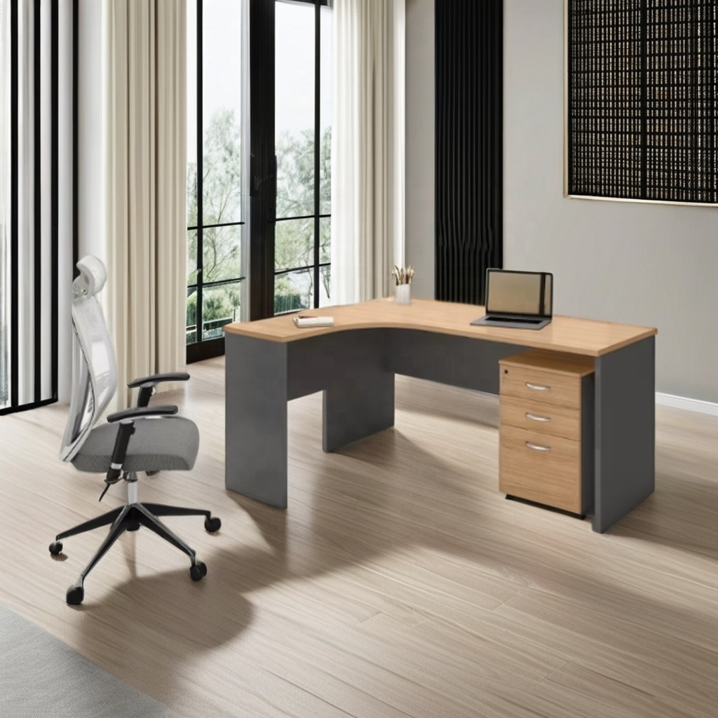 Home Study Computer Table Long - مراجعة Office Furniture Dimensions وسعره