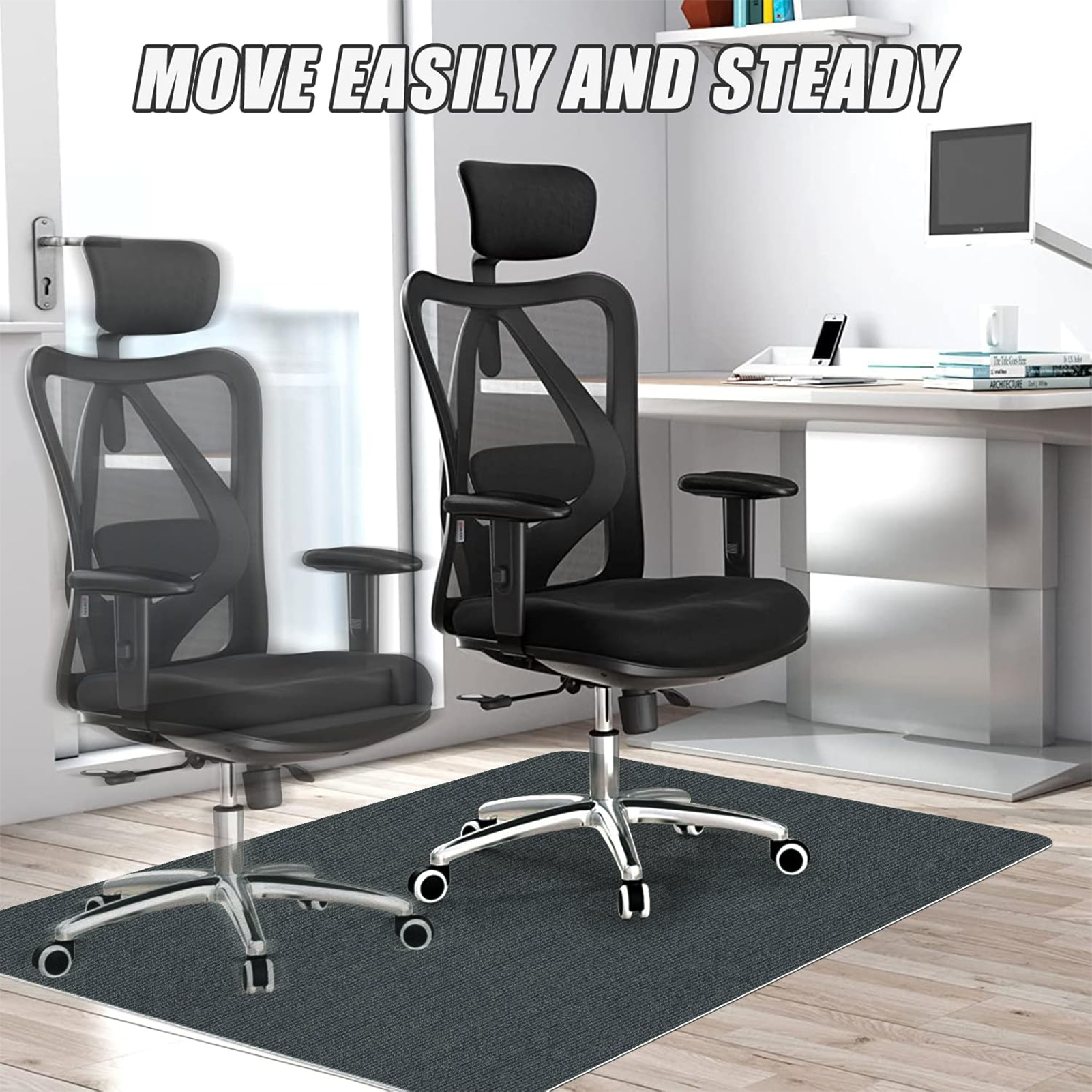 Chair Mat 90x120cm Wear-resist - مراجعة Chair Mat Hard Floor وسعره