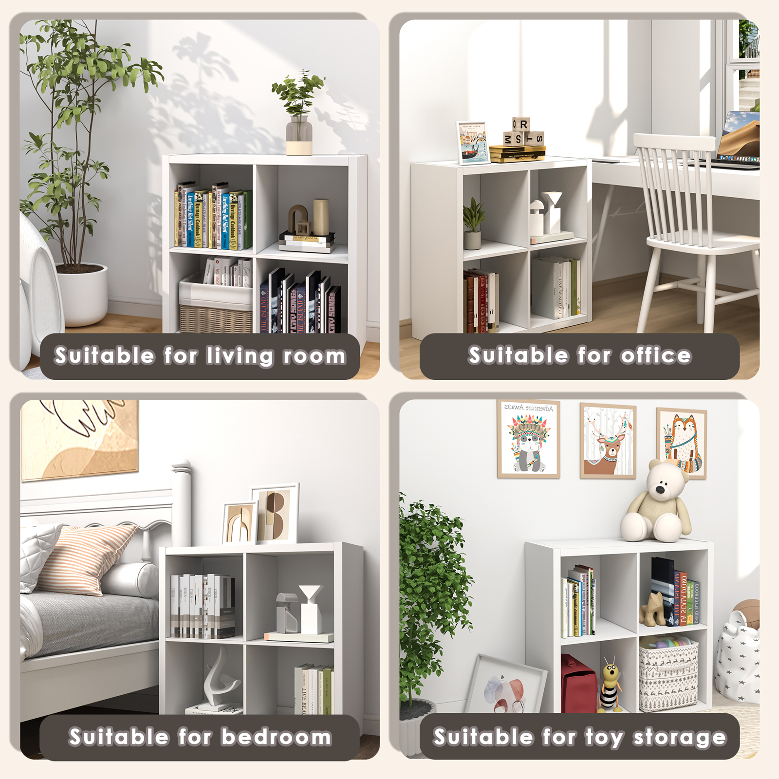 2026 Wooden Thick Frame 4 Cube - مراجعة Office Furniture Dimensions وسعره