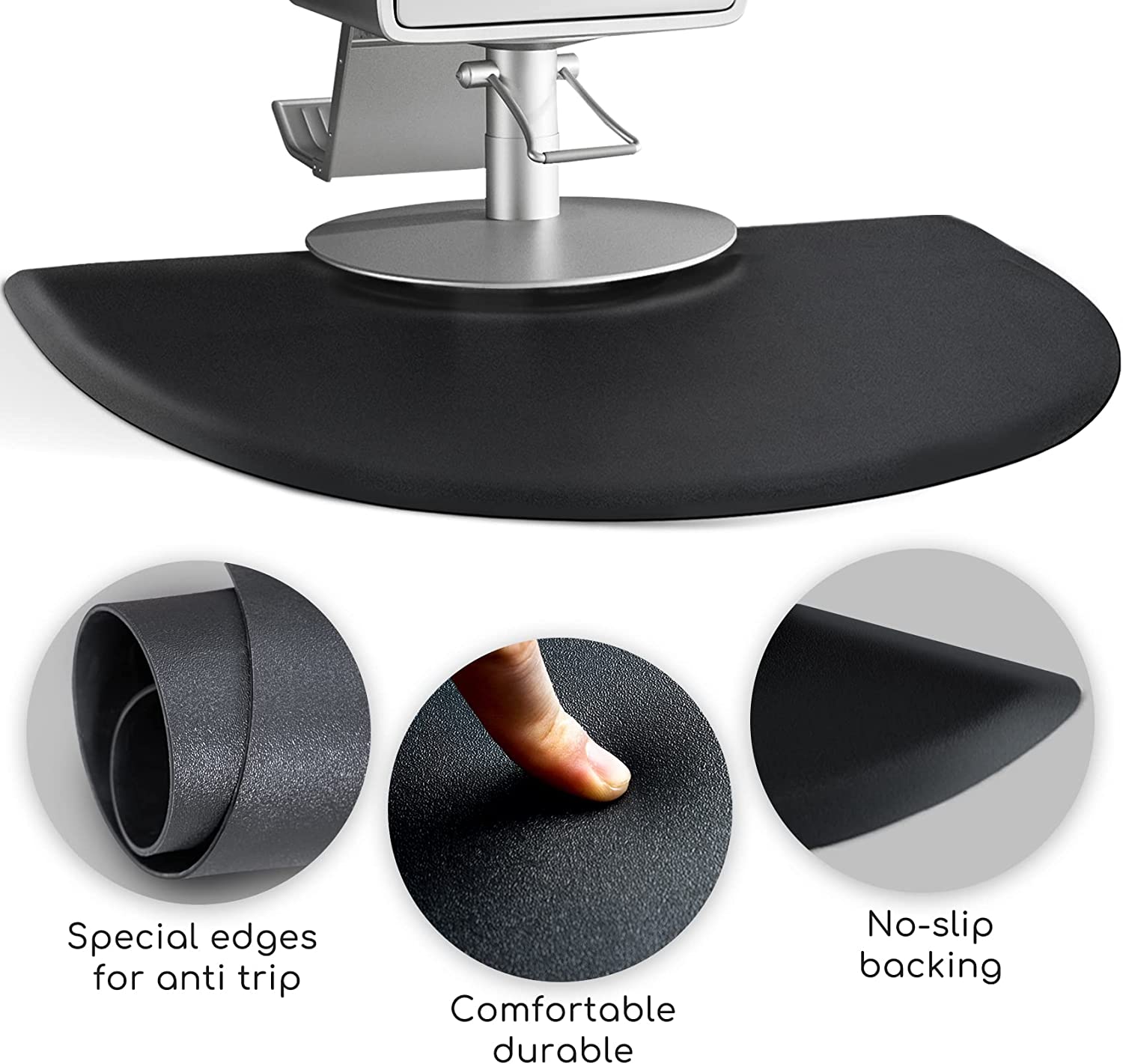 Barbershop PVC Chair Mat Anti  - مراجعة Chair Mat Hard Floor وسعره